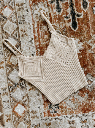 The Knit Cami Tank Top (FINAL SALE)