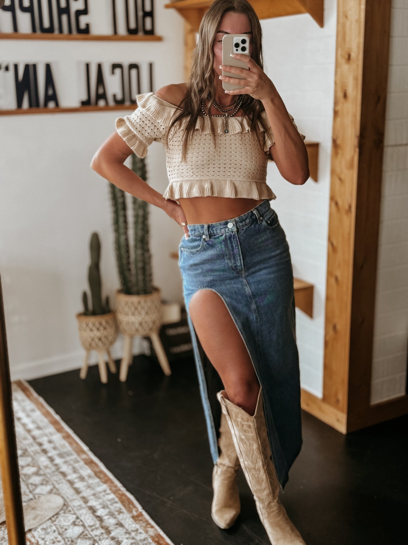 The Bronco Knee High Boots (PRE ORDER 10/14-10/18)