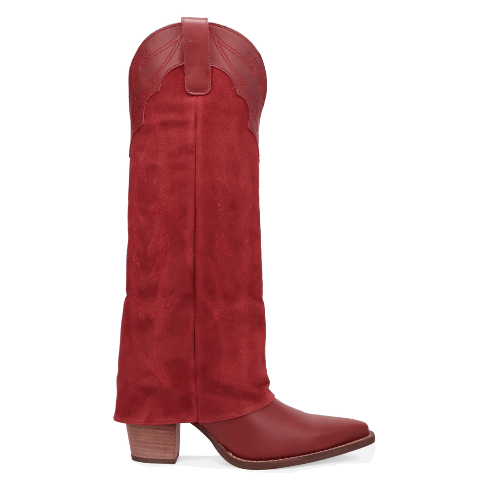 Dingo Red Wild Fire Leather Boots