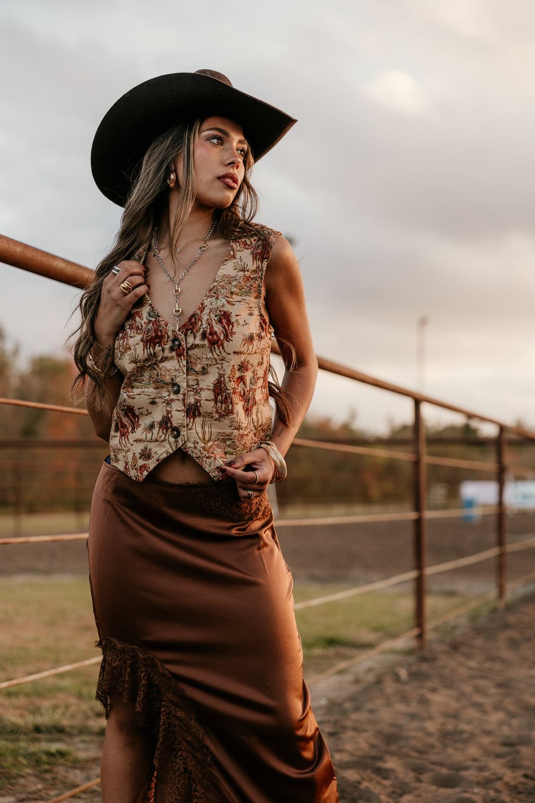 Cowboys n' Horses Vest