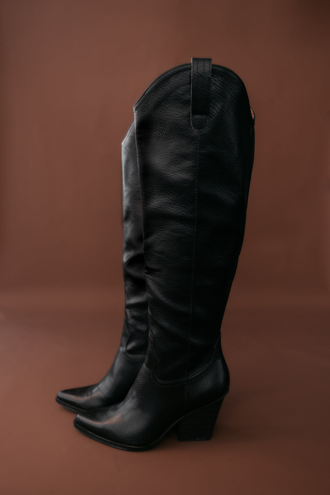 Barcelona Western Boot – Black