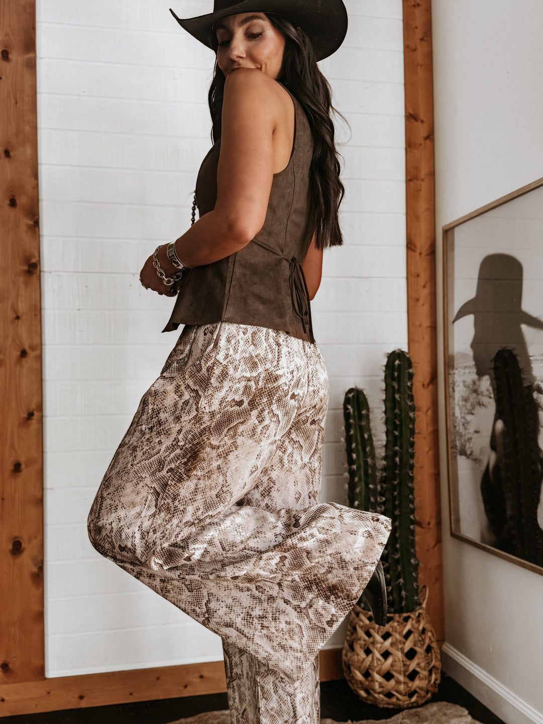 Python Print Wide Leg Pants