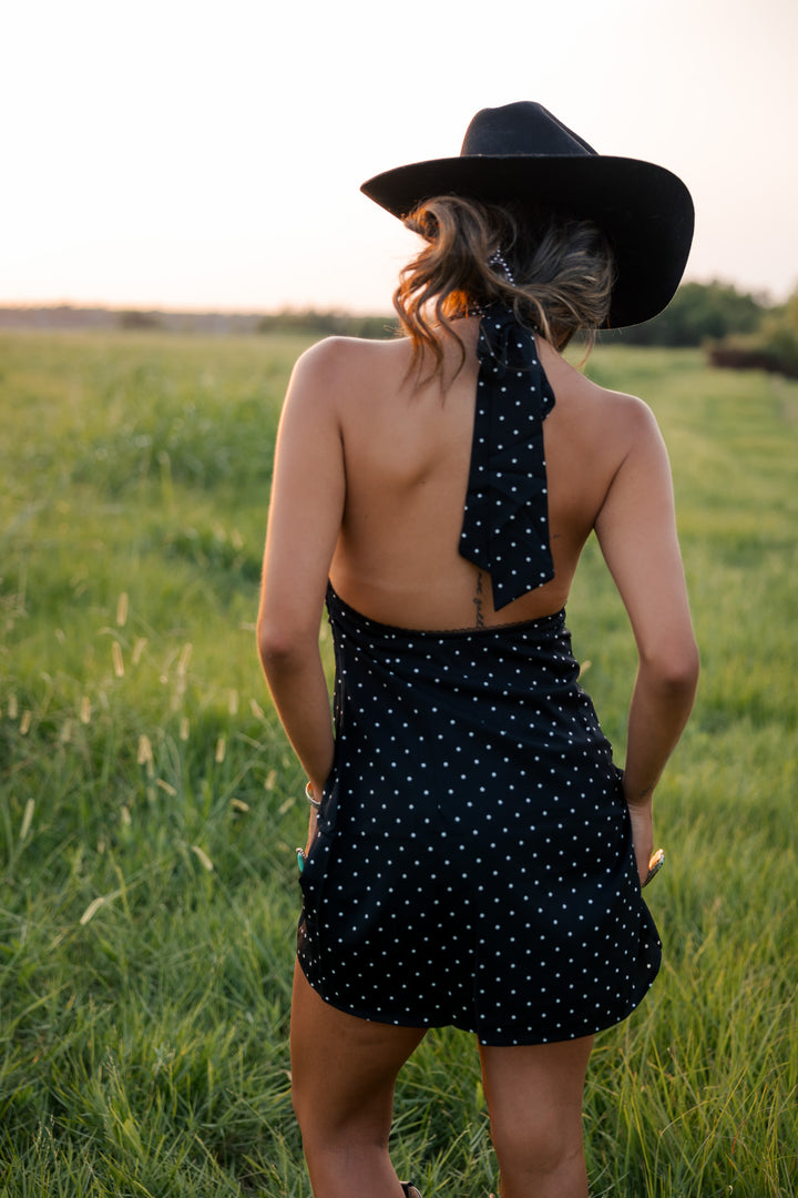 Polka Dot Mini Dress
