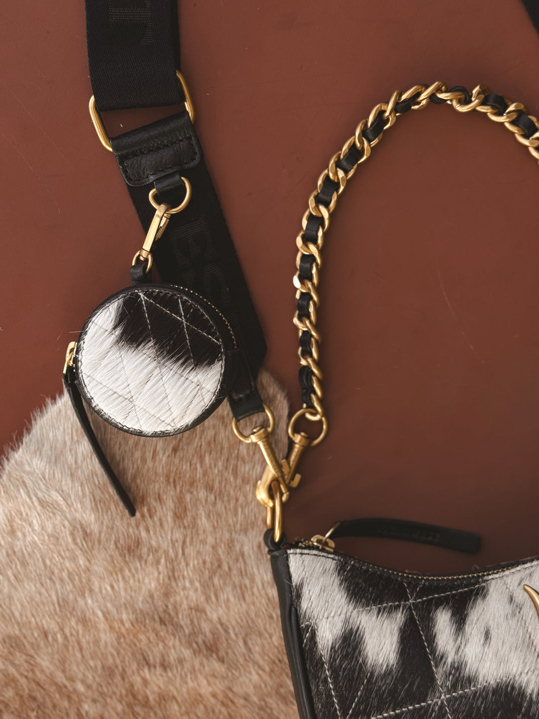 Loyal Cowhide Leather Quilted Bag