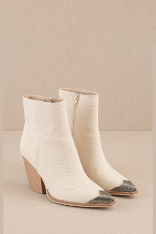 The Zion Bootie (Beige)