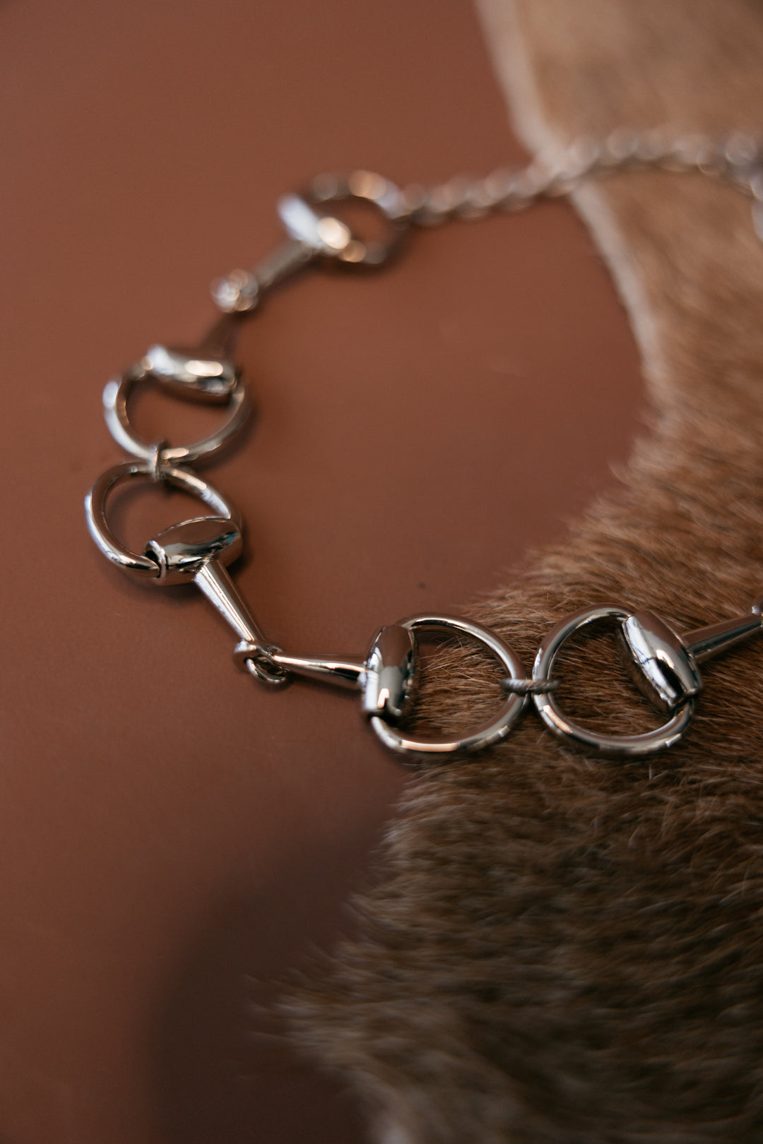 Triple Threat Bit Choker - Silver