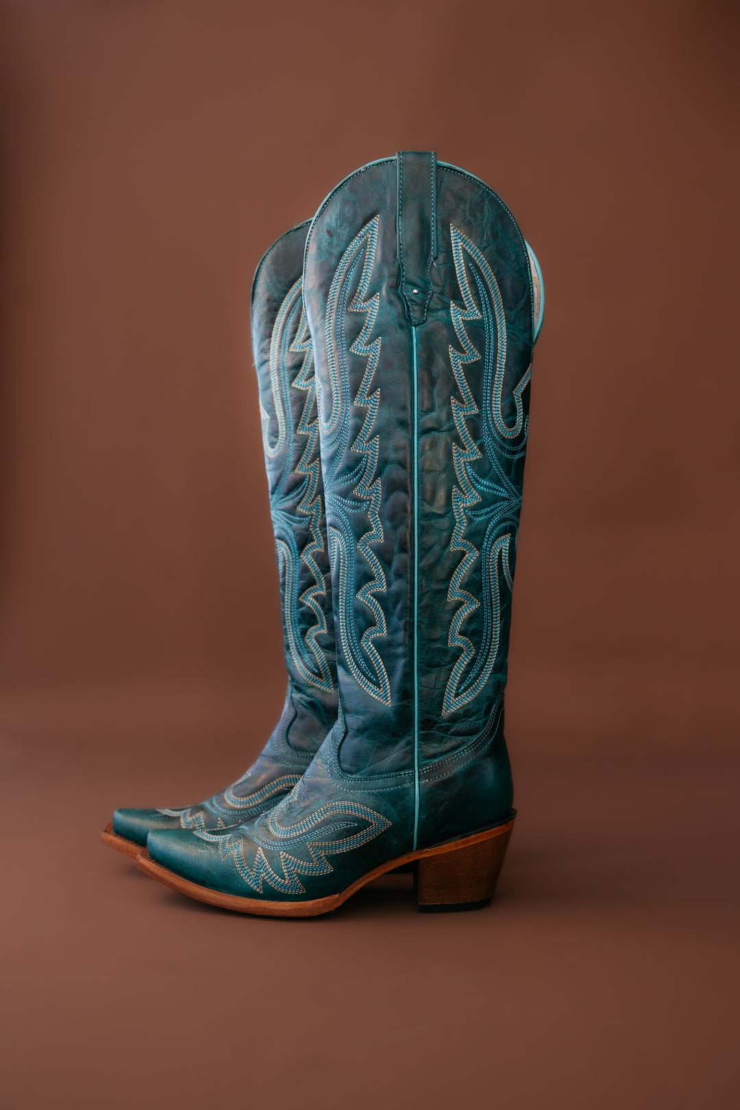 Rockem Allison Tall Turquoise Boots