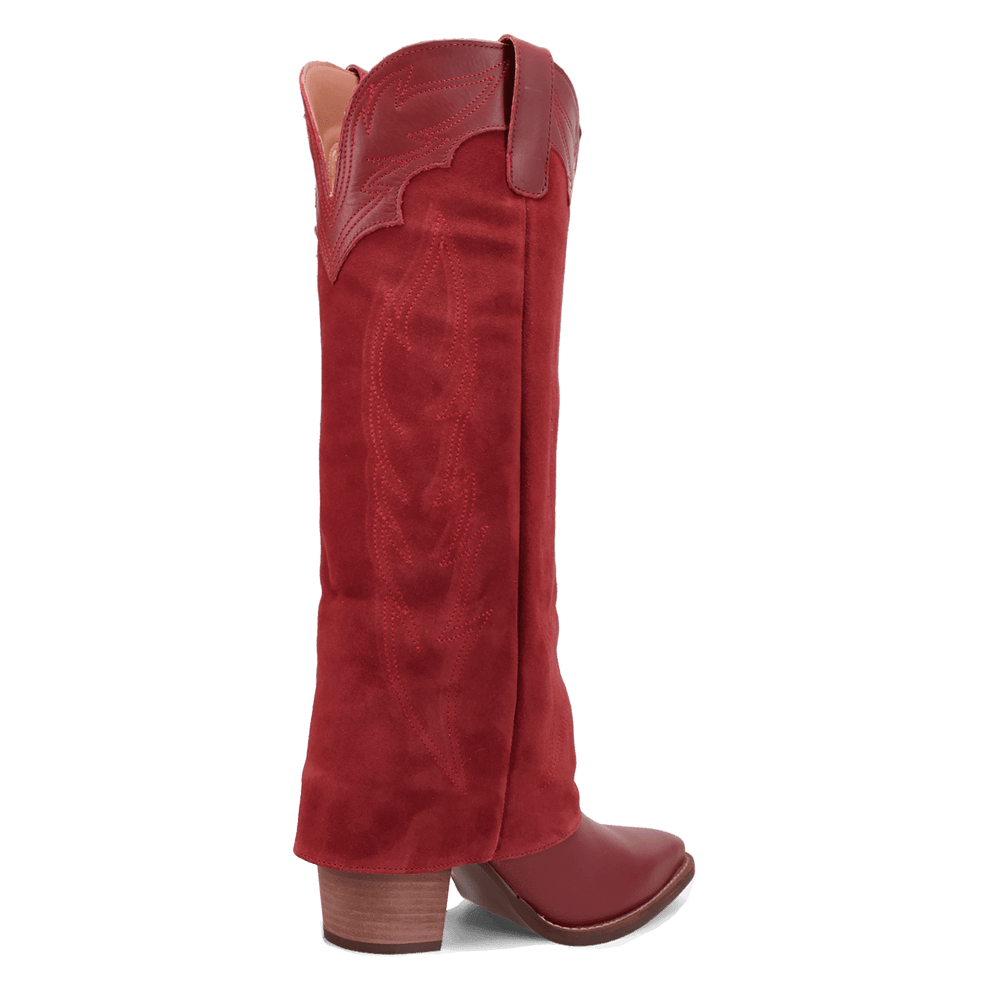 Dingo Red Wild Fire Leather Boots