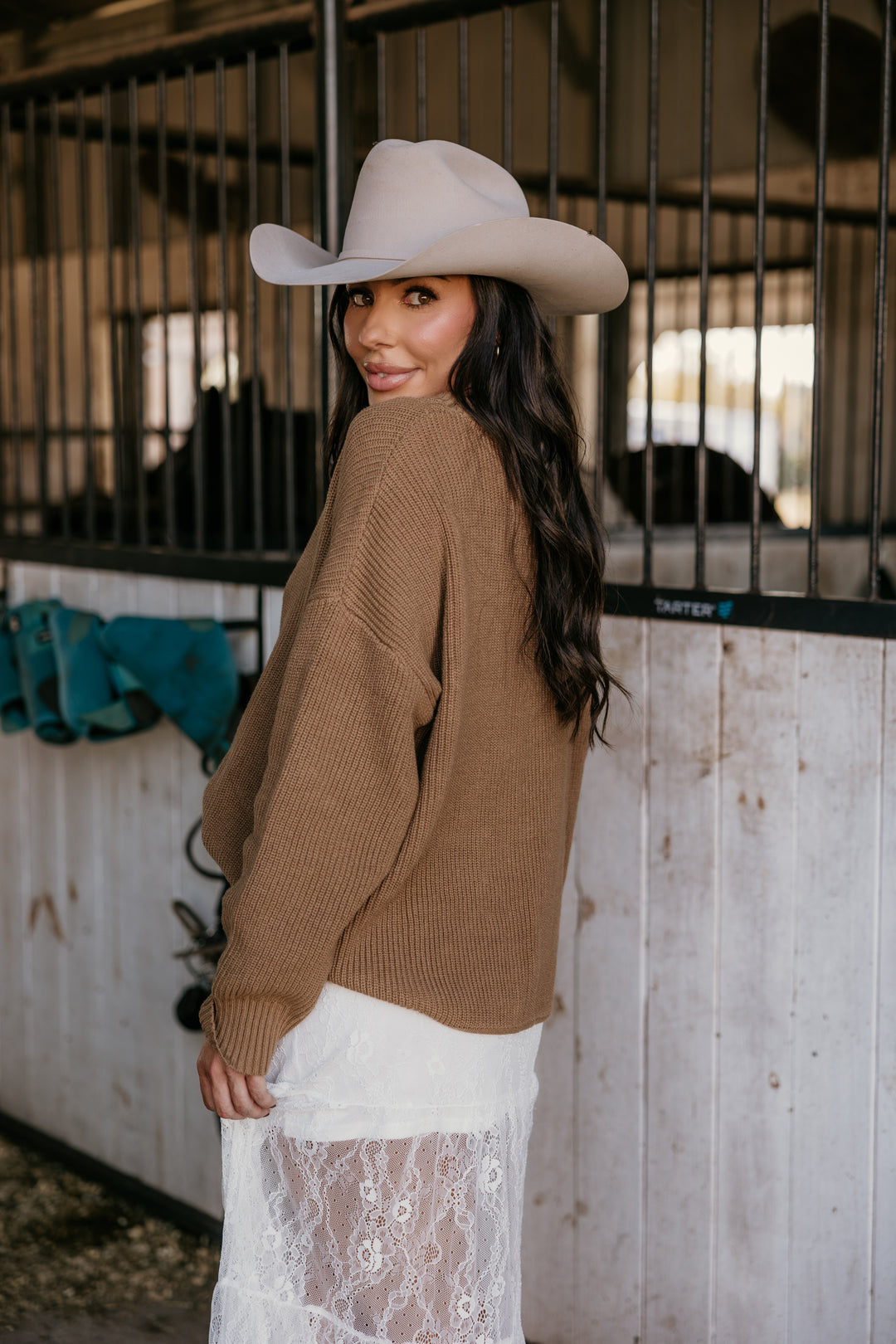 Double Horse Shoe Sweater