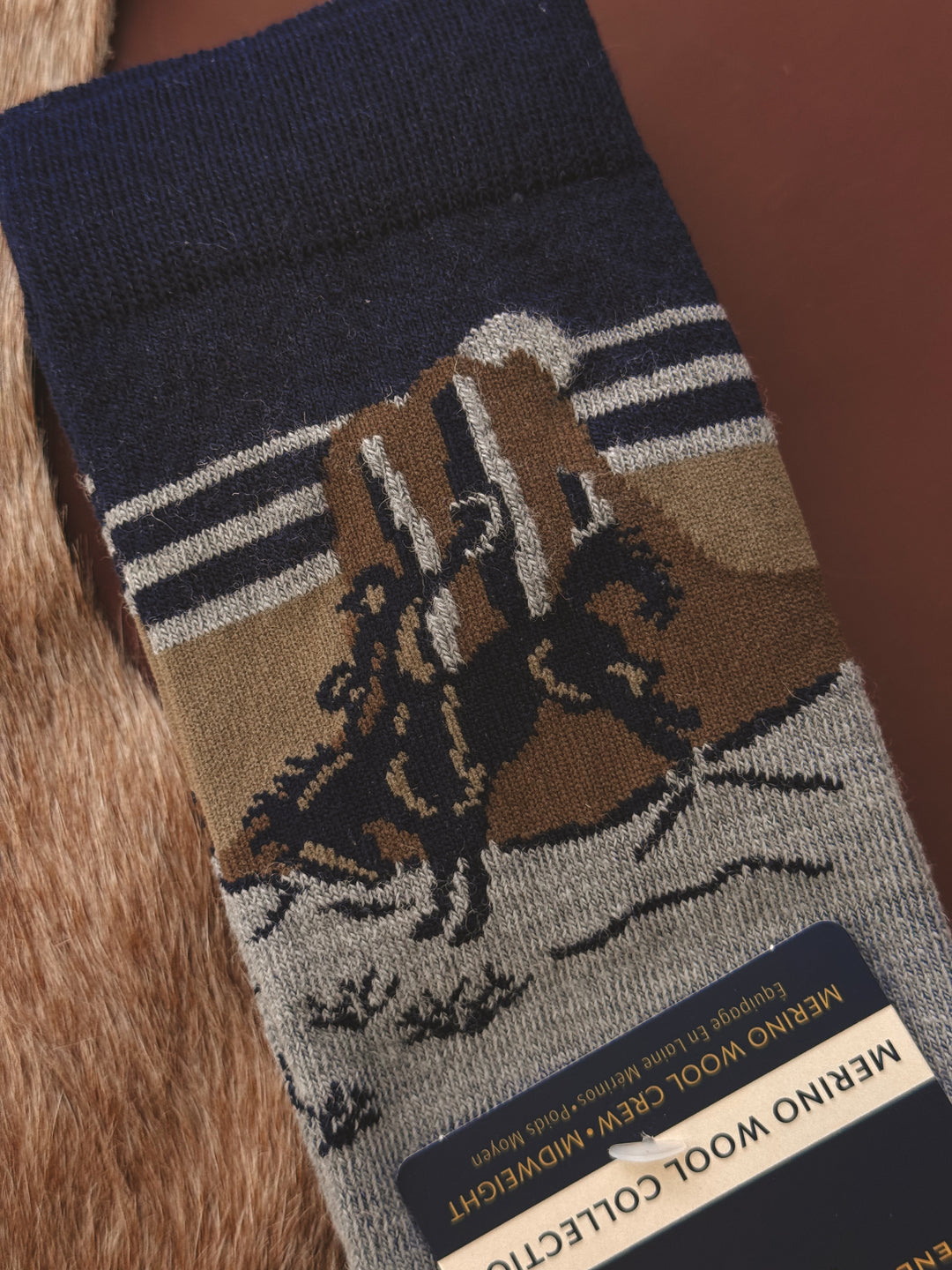 Pendleton Desert Rider Merino Crew Socks