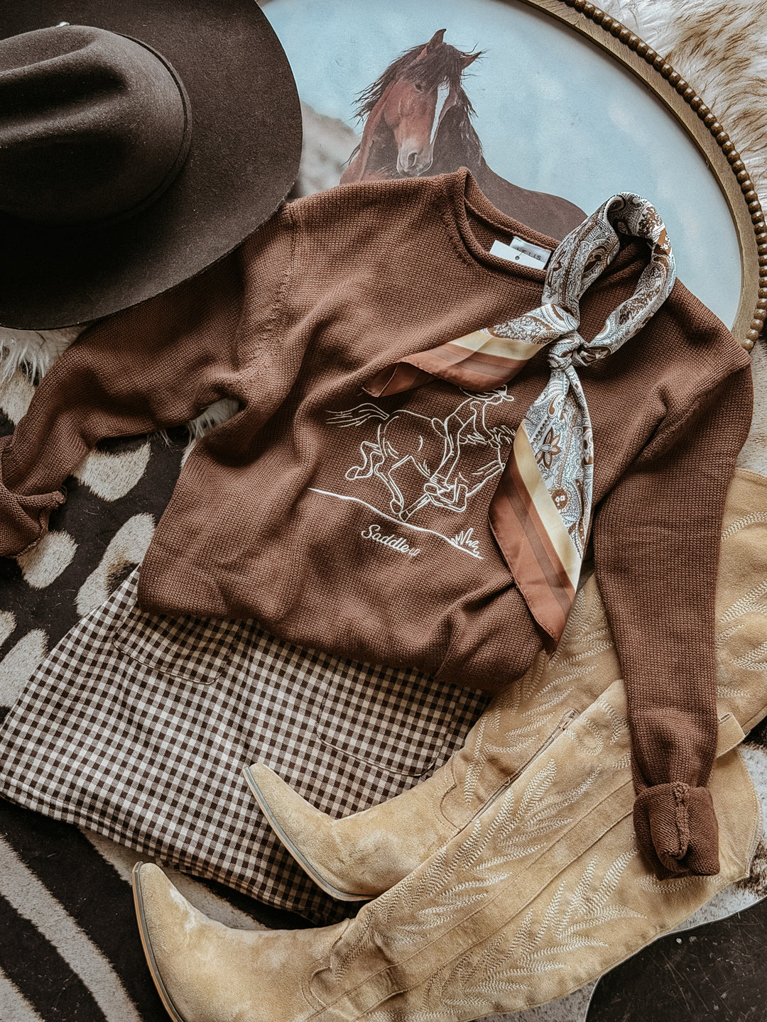 Saddle Creek Paisley Wild Rag