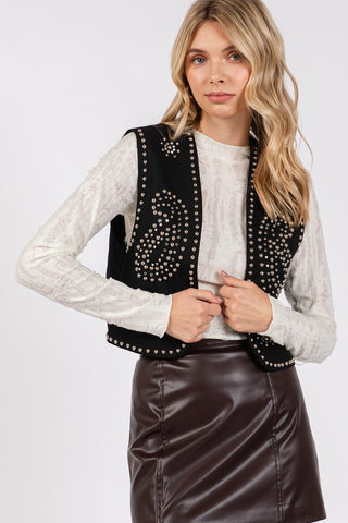 The Wild Studded Vest (Pre order 11/7)