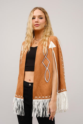 The Fringed Open Cape