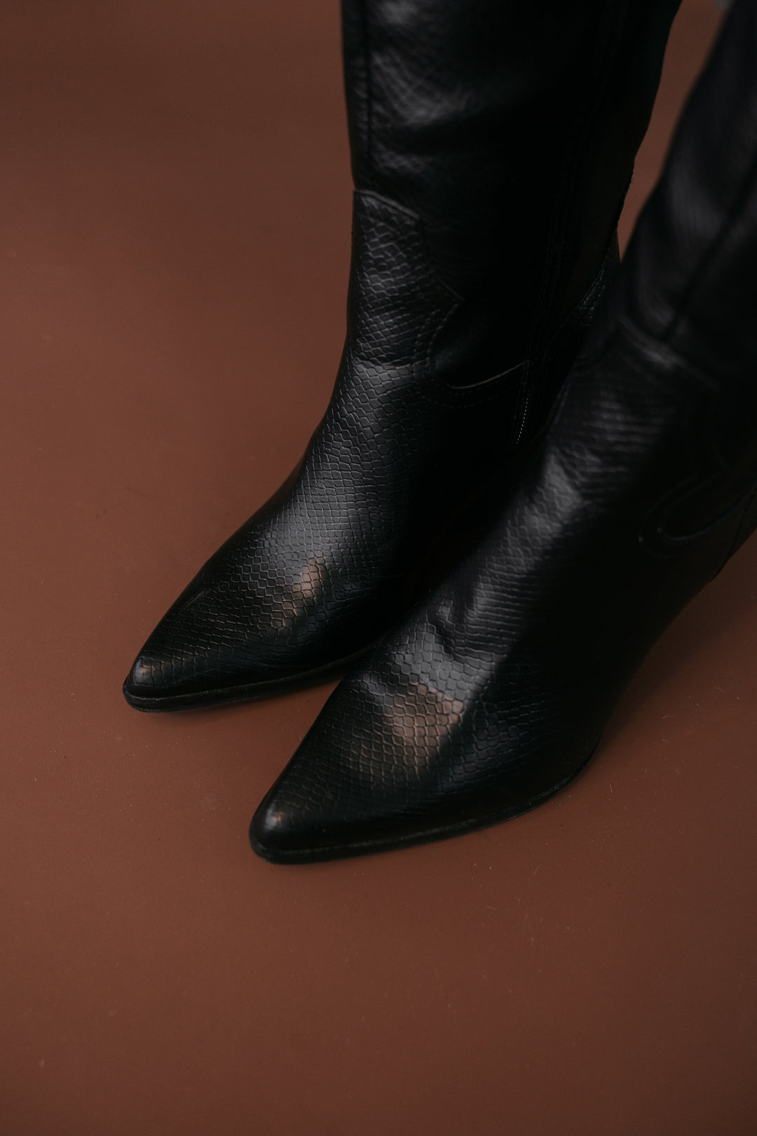 Barcelona Western Boot – Black