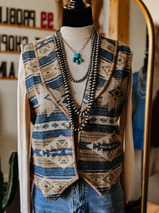 The Aztec Vest (Tan)