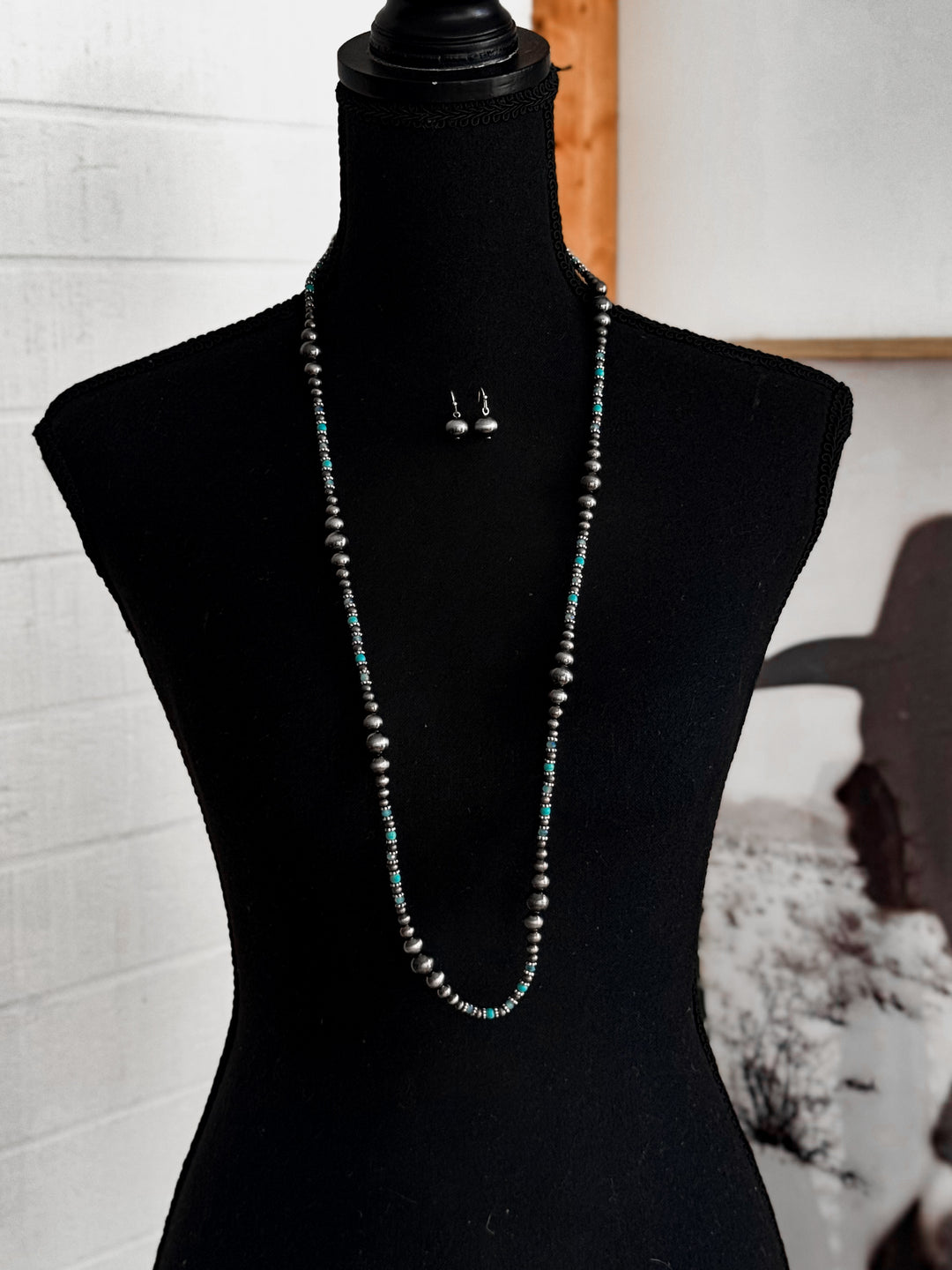 36” Pearl Necklace Set