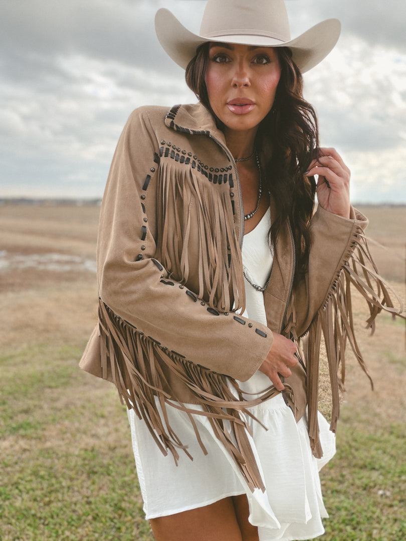 Horseshoe Jacket (Dusty Sand)