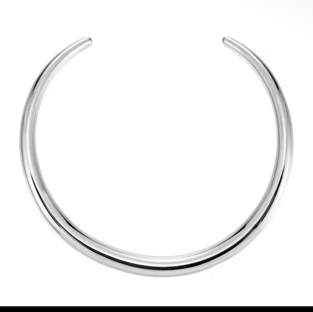 Silver Creek Cuff Necklace