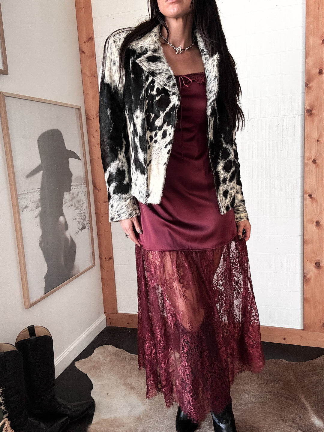 The Cowhide Moto Jacket (BLK)