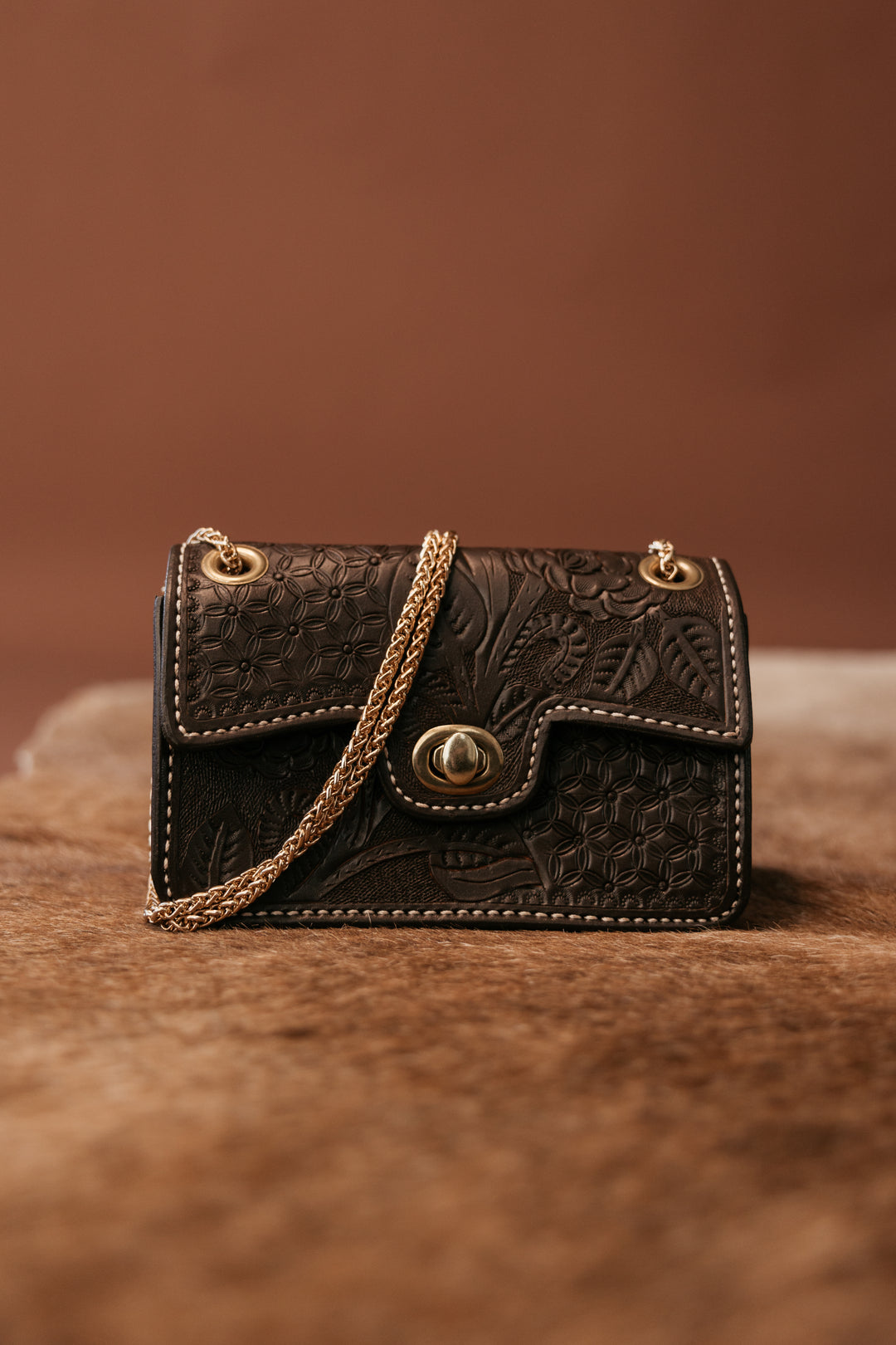 Bolso de estadio The Cowgirl (BRWN)