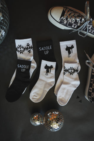 Saddle Up Sock Trio