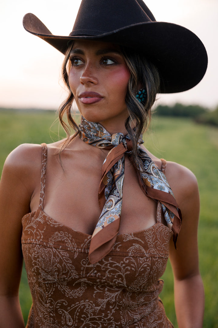 Canyon Paisley Wild Rag
