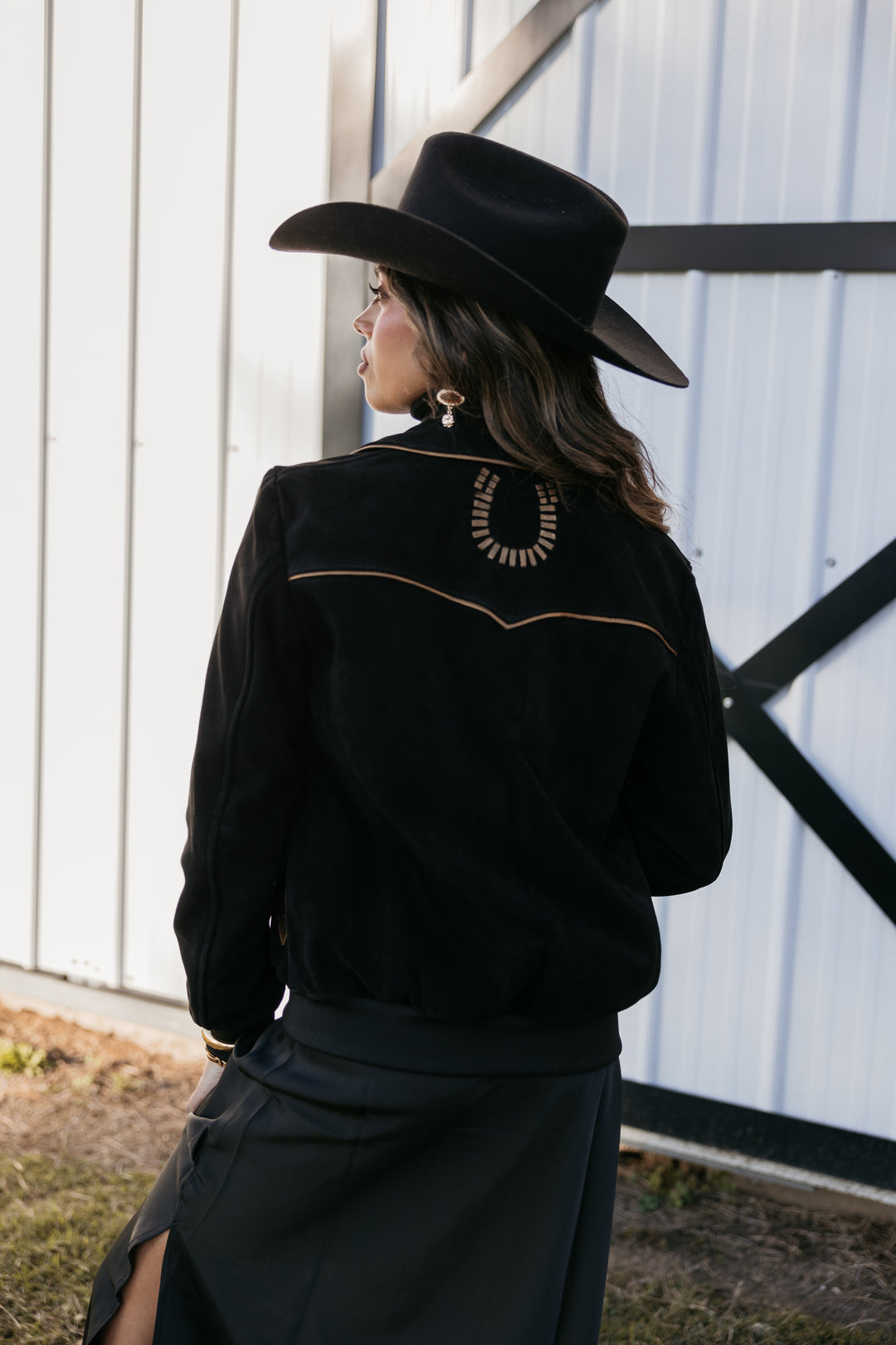 Let's Get Lucky Bomber - Black