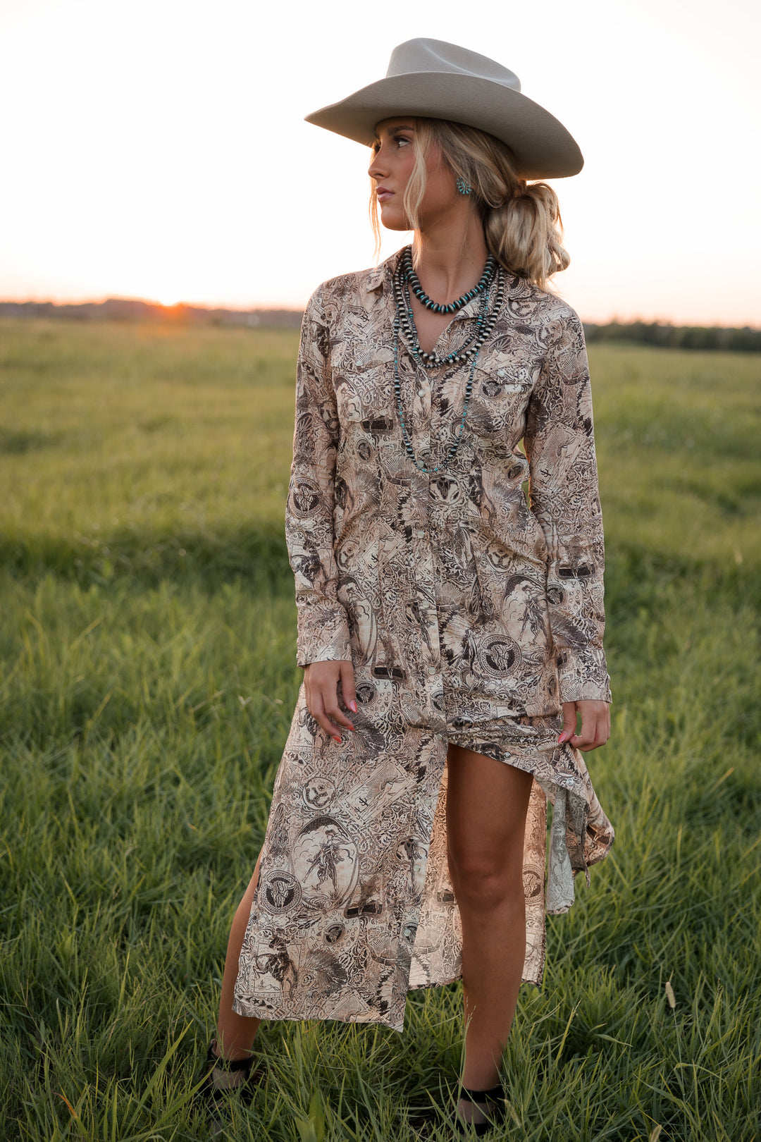 The Wynnona Duster Dress XS