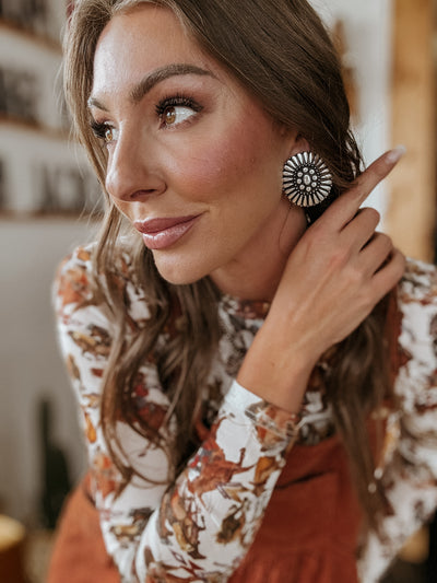 The Concho Sun Earrings