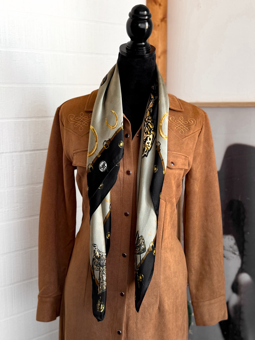 Saddle Up Scarf (Taupe)