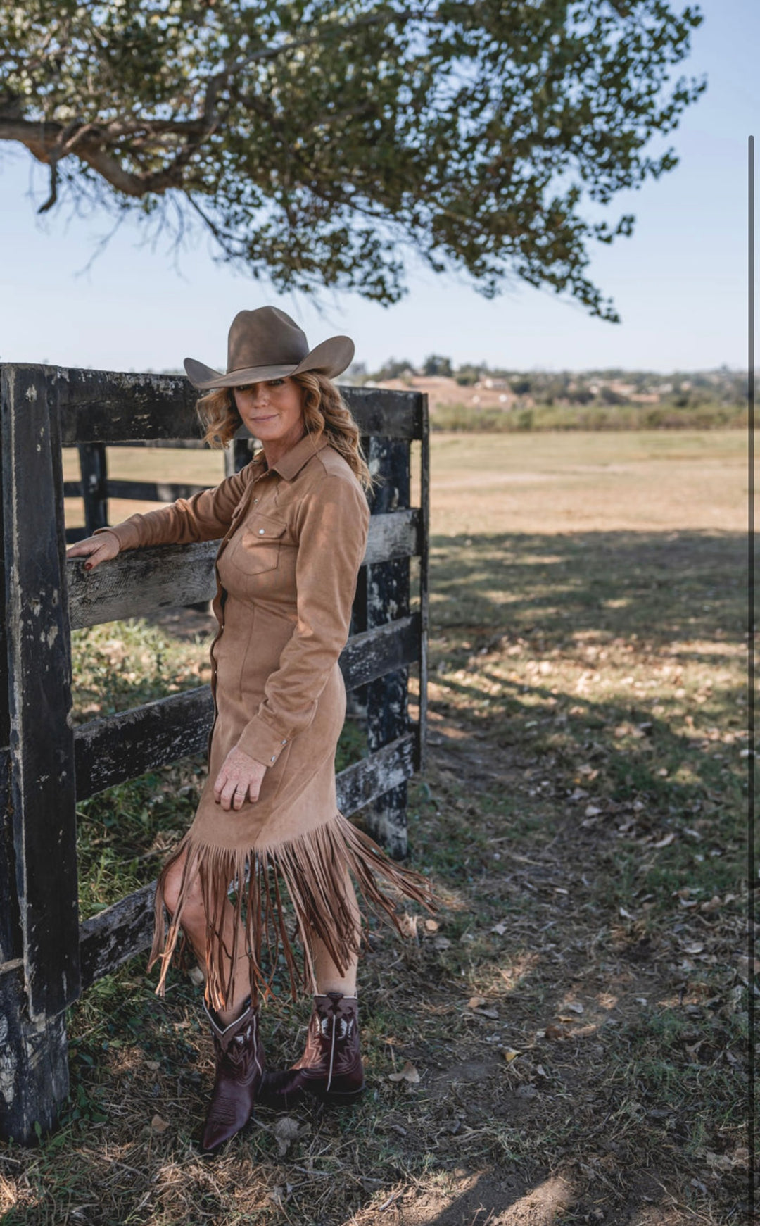 Lovlei Ranch Annabelle Fringe Duster Dress