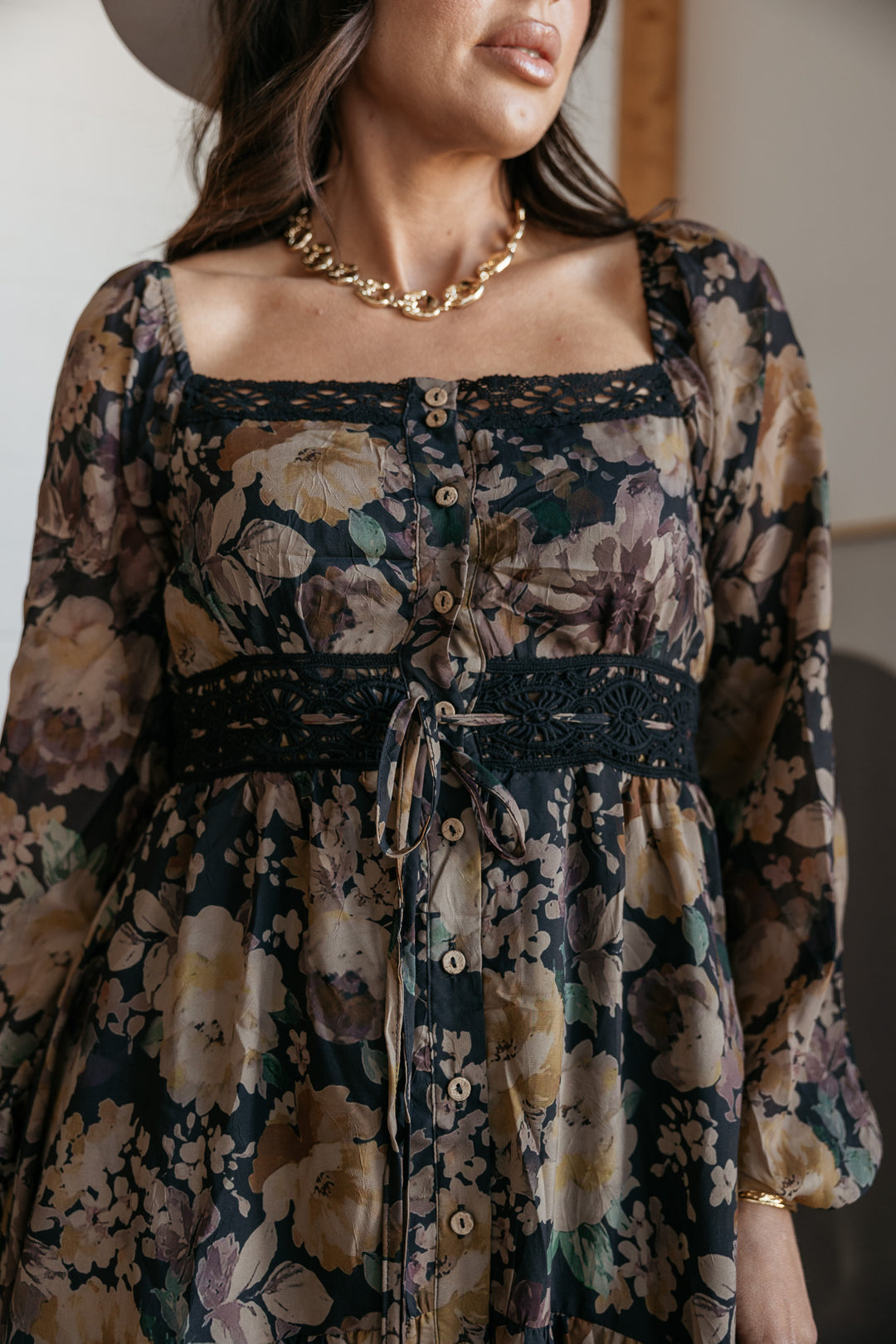 Open Range Maxi Dress - Black