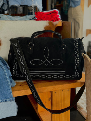 The Leather Boot Stitch Duffle Bag (FINAL SALE)