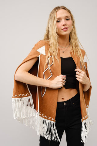 The Fringed Open Cape