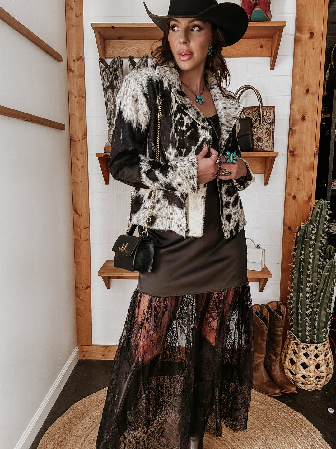 The Cowhide Moto Jacket (BLK)