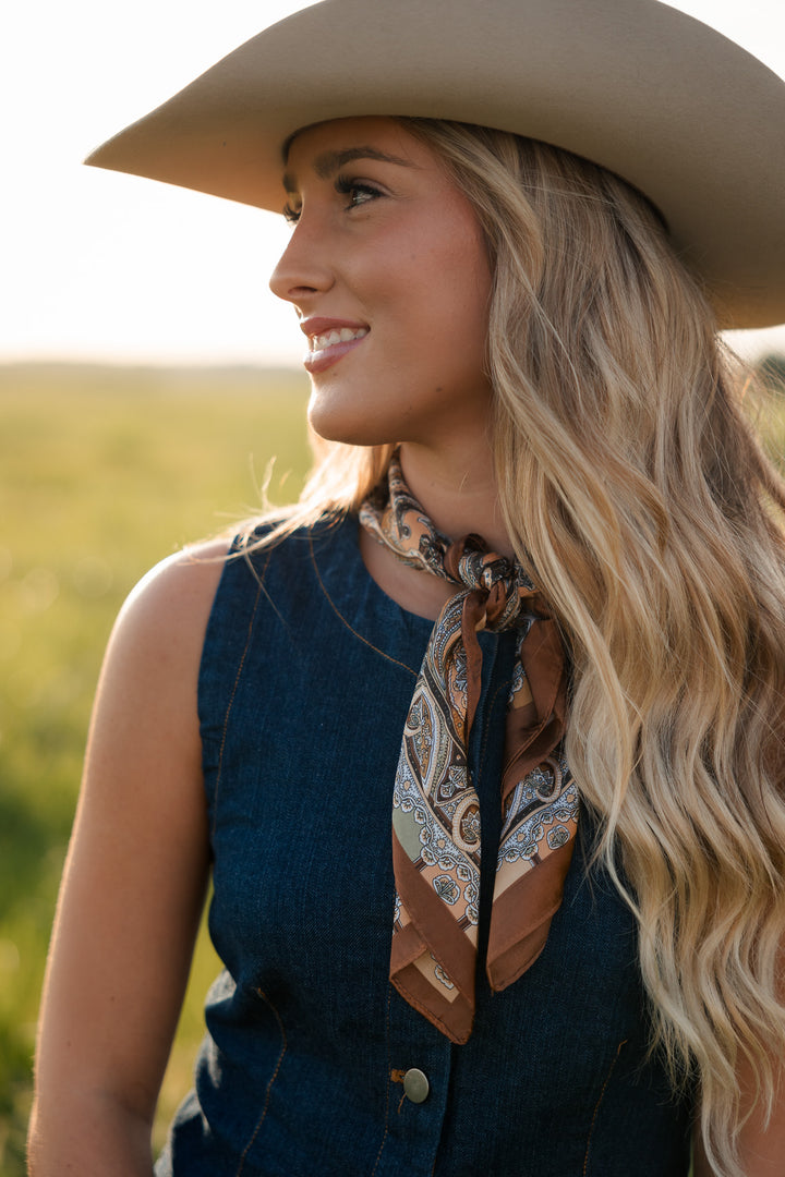 Canyon Paisley Wild Rag