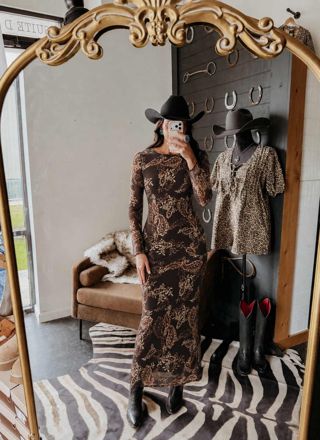 Paisley Trails Maxi Dress PRE ORDER 10/12