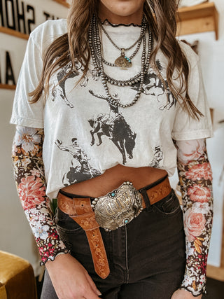 Buckin’ Wild Horses Tee