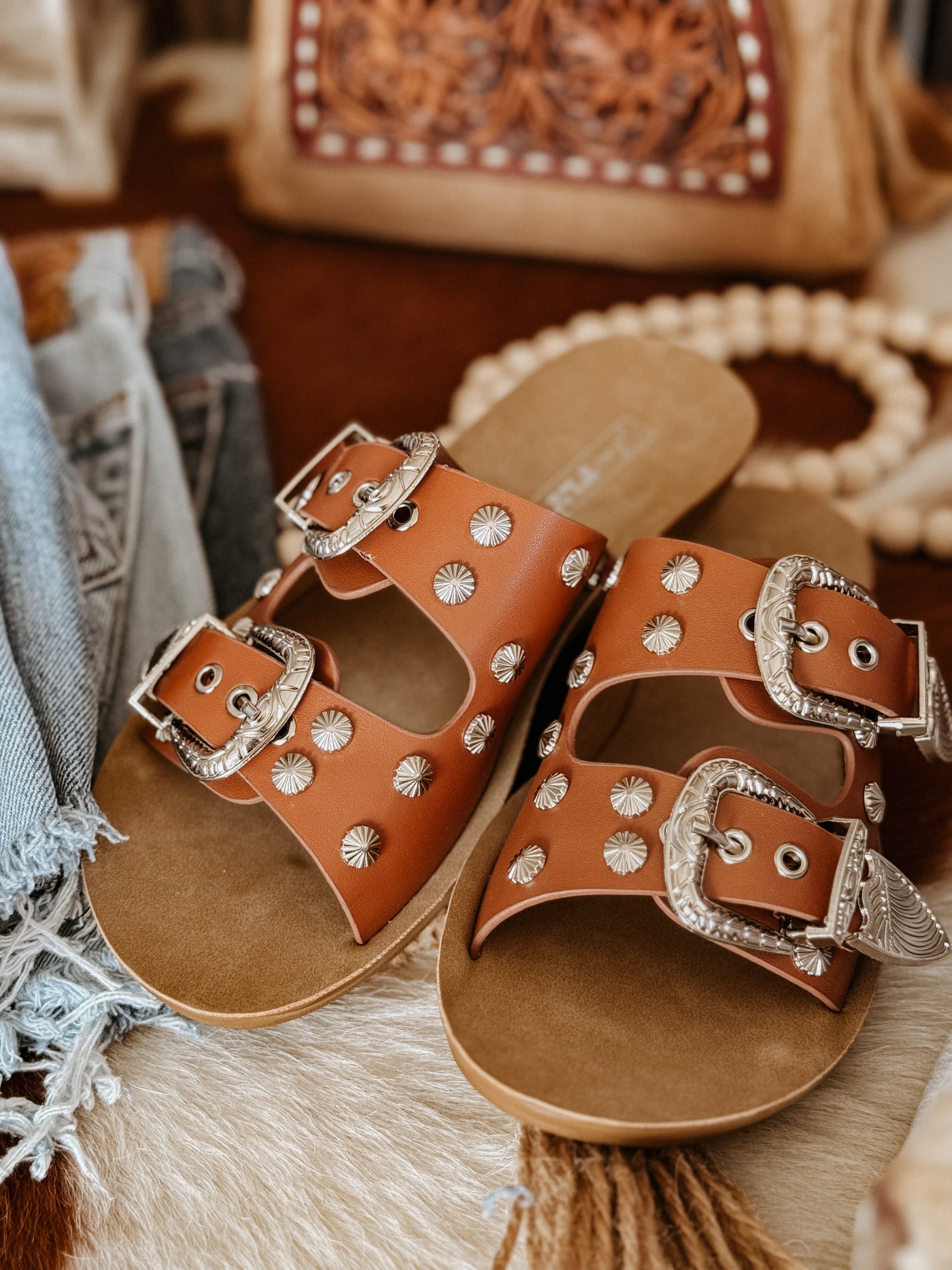 The Buckle Babe Sandals