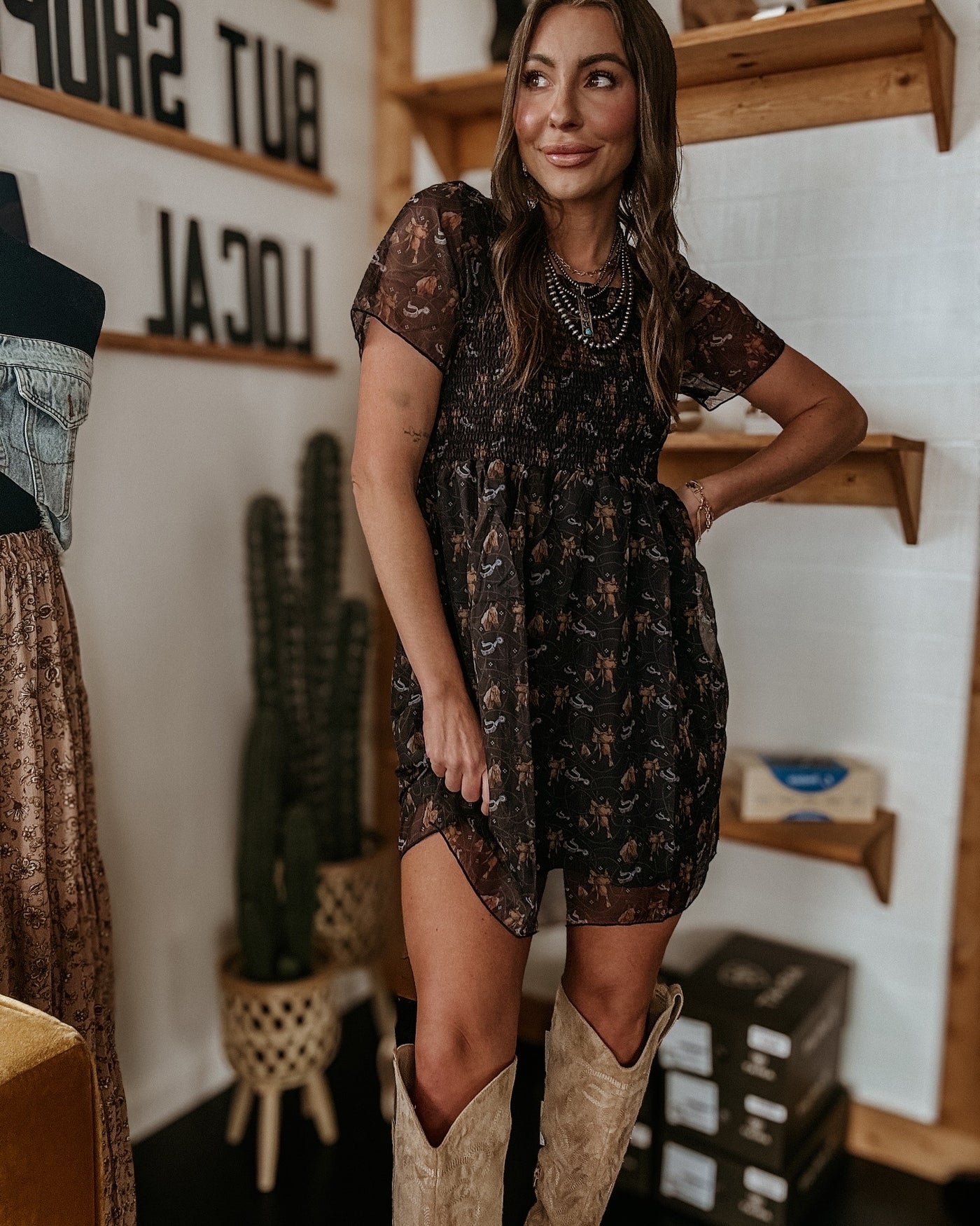 The Saddle N’ Spurs Dress