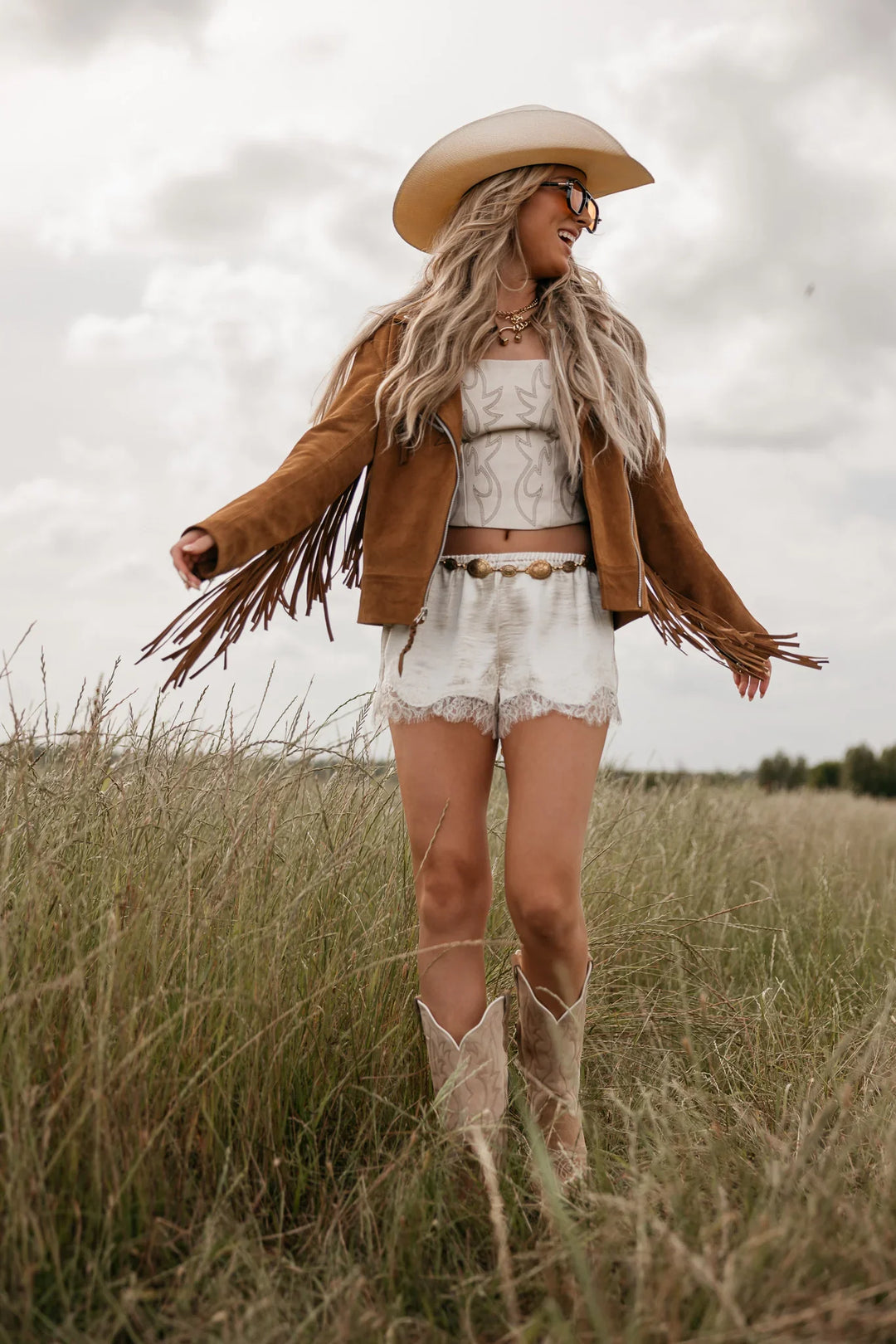 Cowgirl Retro Biker- Carmel