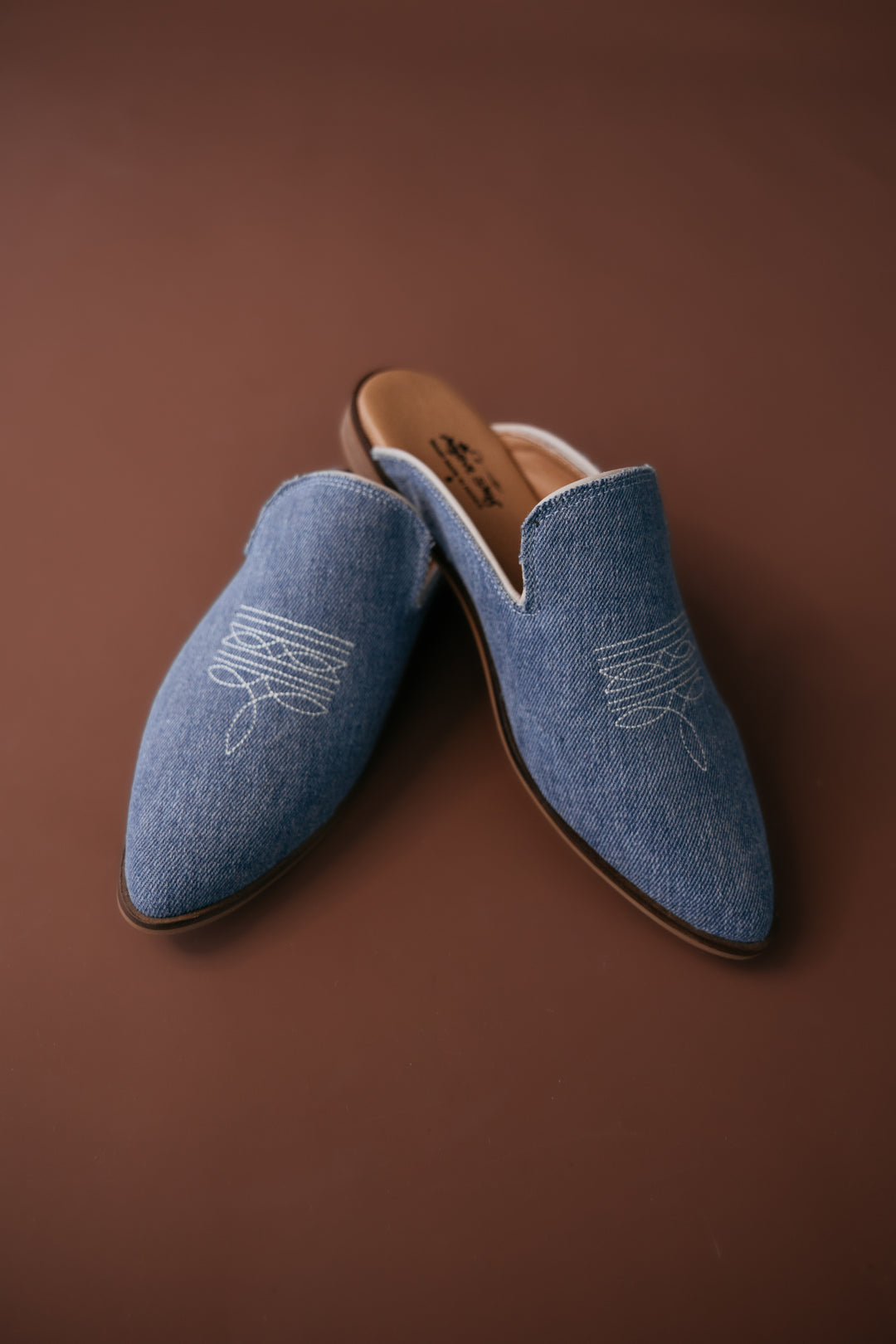 Adaire Denim Mules
