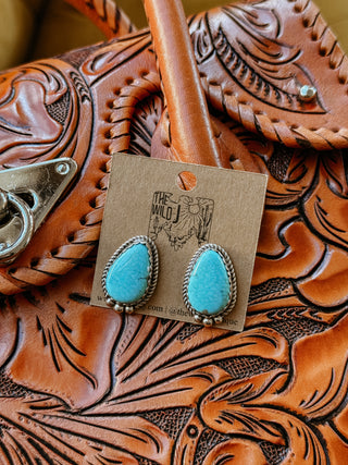 The Turquoise Tears Earrings