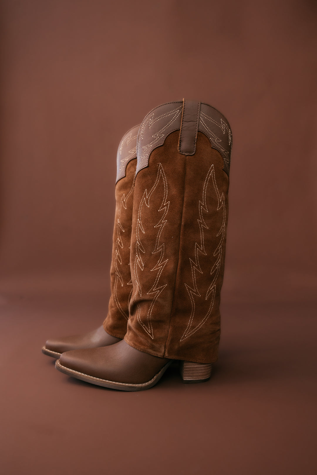 Dingo Camel Wild Fire Leather Boots