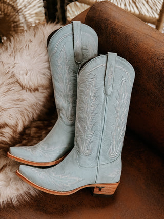 The Lexington Boot (Powder Blue)