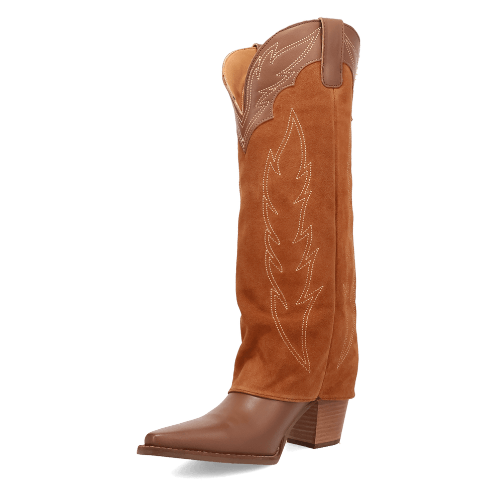Dingo Camel Wild Fire Leather Boots