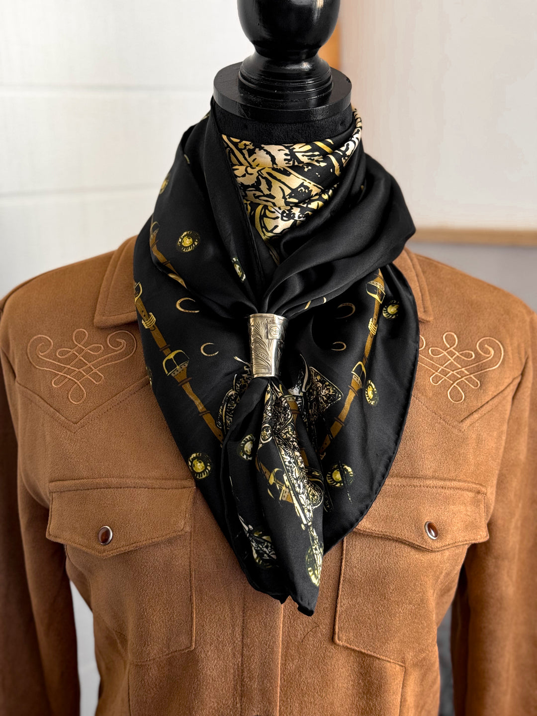 Saddle Up Scarf (BLK)