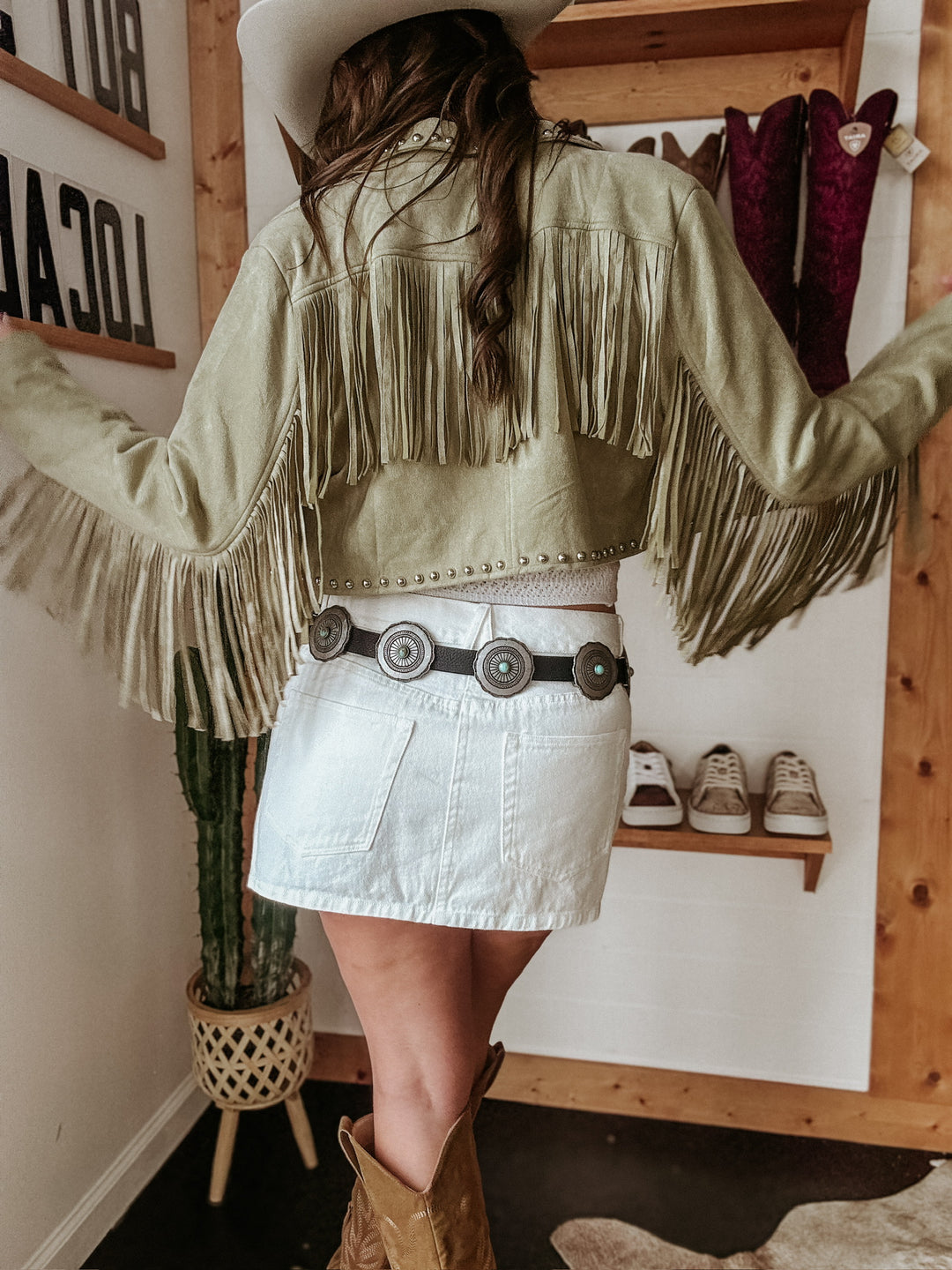 The White Micro Mini Skirt