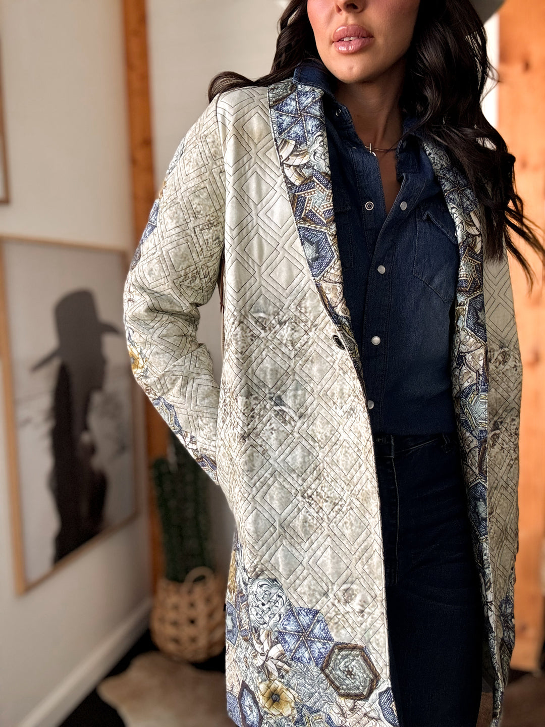 Lovlei Ranch Born To Run Quilted Coat