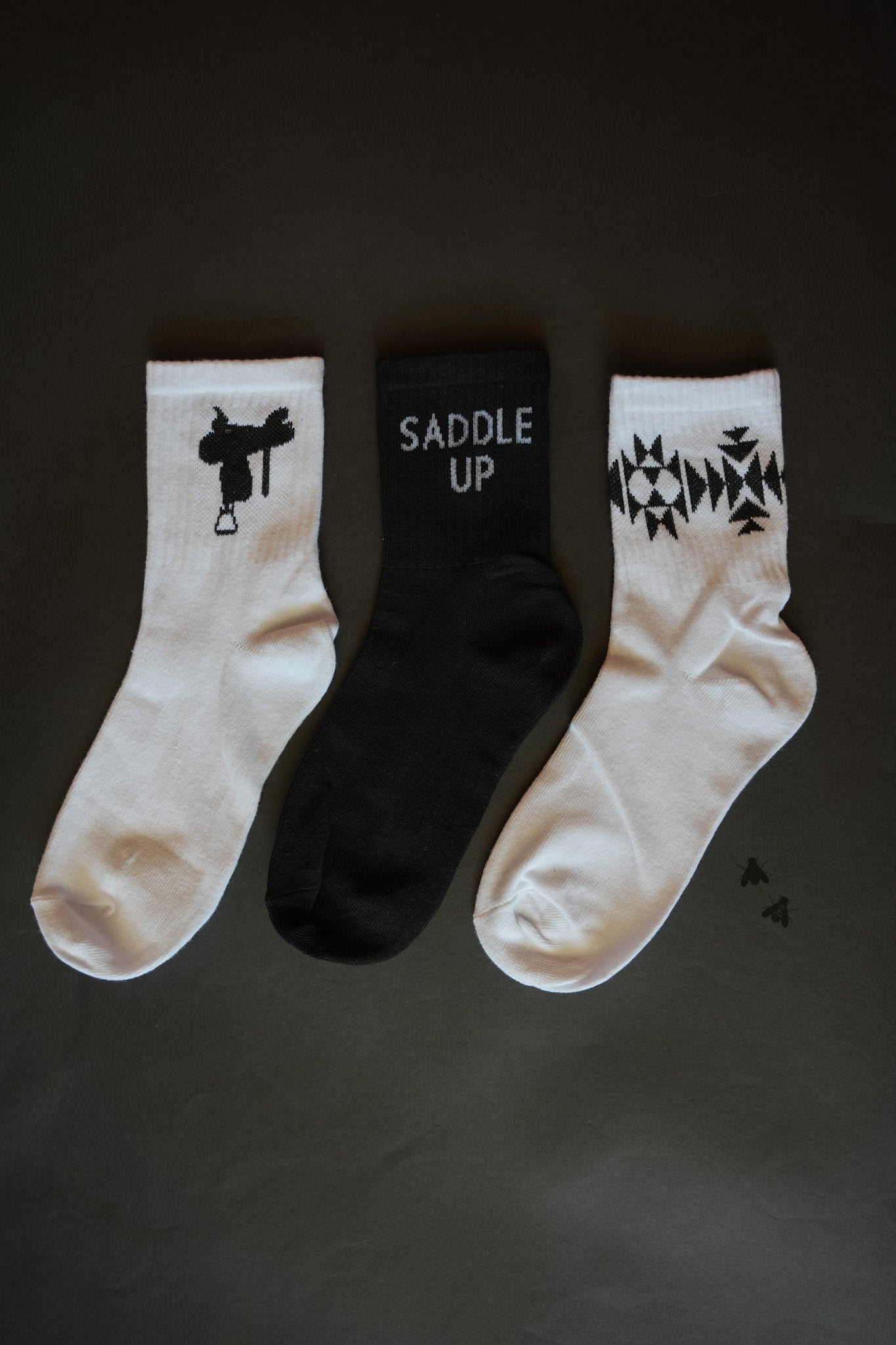 Saddle Up Sock Trio